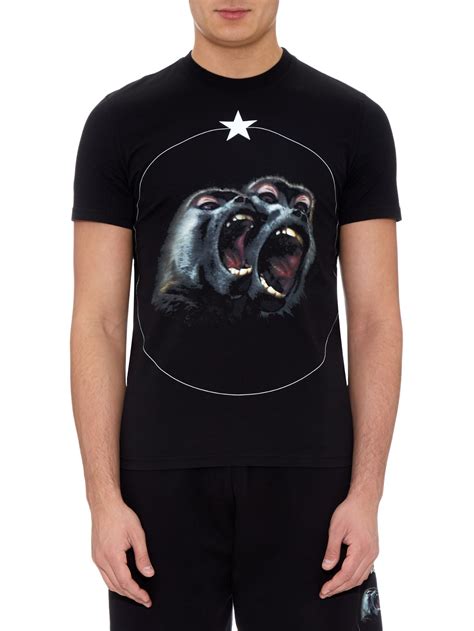 givenchy monkey print t shirt|Givenchy.